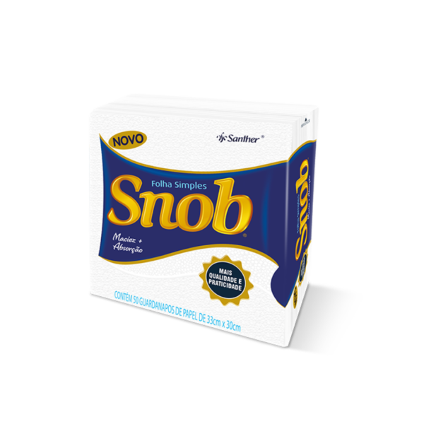 Guardanapo Snob folhas simples